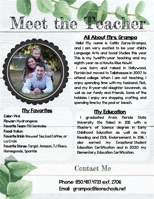 Meet the Teacher